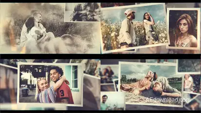 Memories Photo Slideshow Video Displays template preview