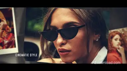 Memories Photo Slideshow | Clean Cinematic Style Video Displays template preview