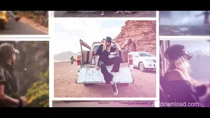 Memories Slideshow Video Displays template preview