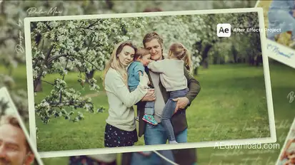 Photo Slideshow Minimalistic Video Displays template preview