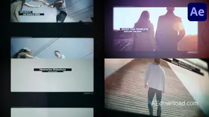 Memories Slideshow for After Effects Openers template preview