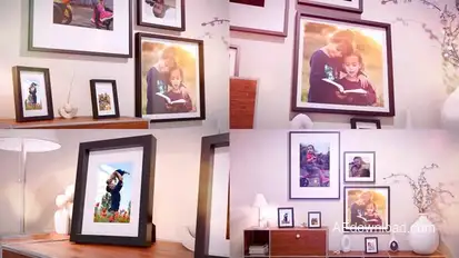 Memory Gallery Slideshow Video Displays template preview