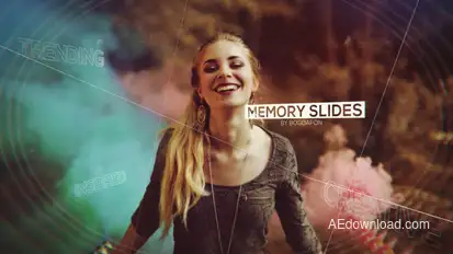 Memory Slideshow Openers template preview