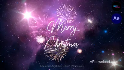 Merry Christmas and Happy New Year Wishes Openers template preview