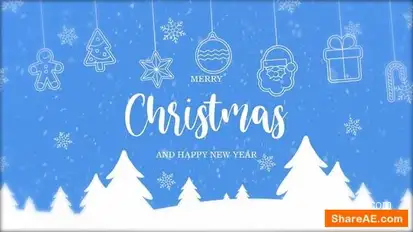 Merry Christmas  Intro Openers template preview