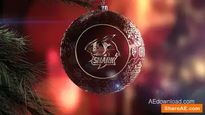 Merry Christmas Toy Logo Stings template preview