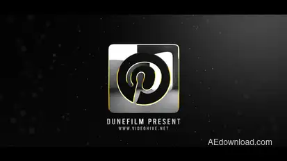 Metallic Cinematic Logo Logo Stings template preview