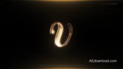 Metallic Logo Reveal Logo Stings template preview