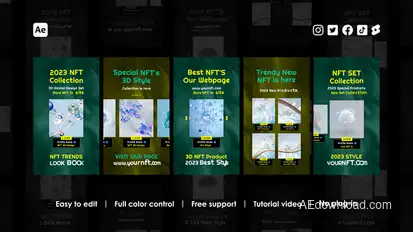 Metaverse Instagram Reels Product Promo template preview