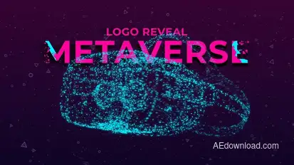 Metaverse VR Glasses Logo Reveal Logo Stings template preview