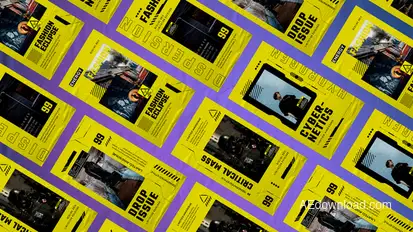 Microsc Kinetic Vertical Instagram Reel Product Promo template preview