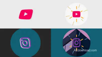 Minimal 3D Logo Reveal – Clean Animation with Small Geometric Shapes for Intros, Promos and Branding Logo Stings template preview