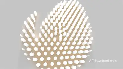 Minimal 3D Logo Reveal Logo Stings template preview