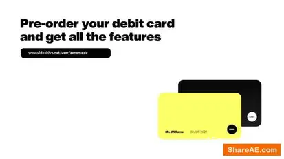 Minimal Banking Promo Openers template preview
