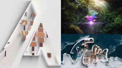 Minimal Build Logo Reveal Logo Stings template preview