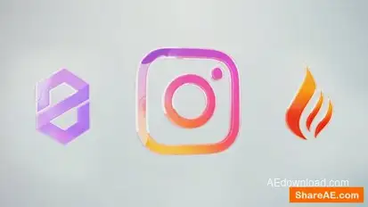 Minimal Business Logo Logo Stings template preview