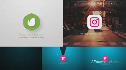 Minimal Business Logo Logo Stings template preview