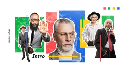 Minimal Collage Intro Openers template preview