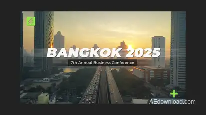 Minimal Conference Promo Openers template preview