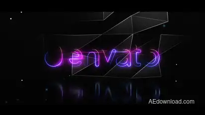 Minimal Dark Logo Opener Logo Stings template preview