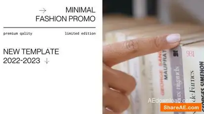 Minimal Fashion Gallery Openers template preview