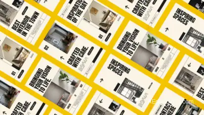 Minimal Furniture Stores Reel Product Promo template preview