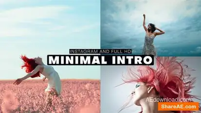 Minimal Intro Openers template preview