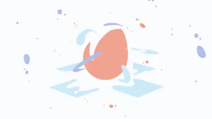 Minimal Liquid Box Logo Stings template preview