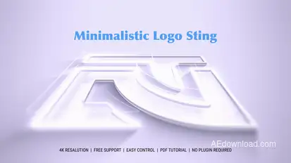 Minimal Logo Logo Stings template preview