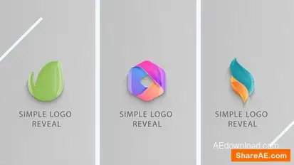Minimal Logo Opener Logo Stings template preview