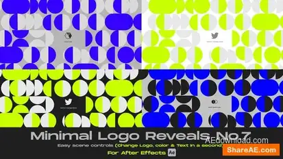 Minimal Logo Reveal 07 Logo Stings template preview