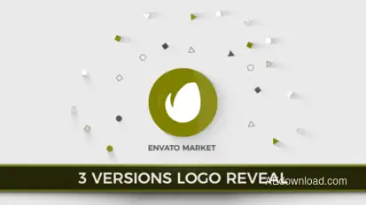 Minimal Logo Reveal Logo Stings template preview