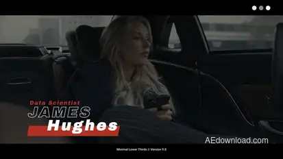 Minimal Lower Thirds | AE Titles template preview