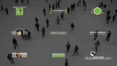 Minimal Lower Thirds | AE Elements template preview