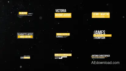 Minimal Lower Thirds | AE Elements template preview