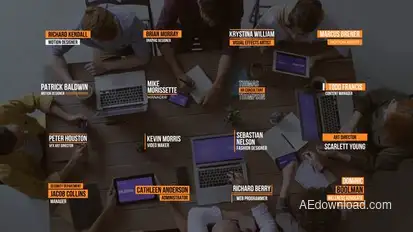 Minimal Lower Thirds | After Effects Titles template preview