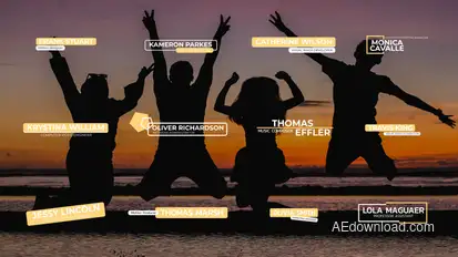 Minimal Lower Thirds | After Effects Elements template preview