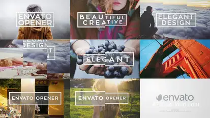 Minimal Opener | Slideshow Openers template preview