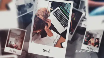 Minimal Photo Slideshow Video Displays template preview