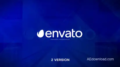 Minimal Presentation Video Displays template preview