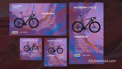 Minimal Product Display Openers template preview
