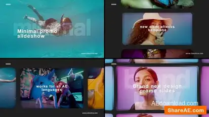 Minimal Promo Slideshow 3 Openers template preview