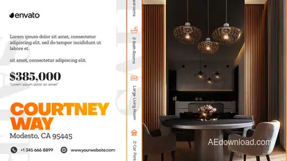 Minimal Real Estate Promo V.03 Product Promo template preview