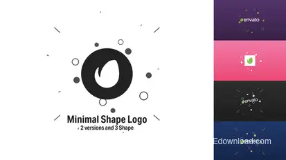 Minimal Shape Logo Logo Stings template preview