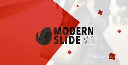 Minimal Slide V.1 Video Displays template preview