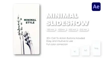 Minimal Slideshow - Instagram Reels, TikTok Post, Short Stories Product Promo template preview