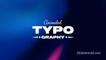Minimal Text Animations Titles template preview