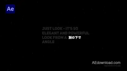 Minimal Titles Titles template preview