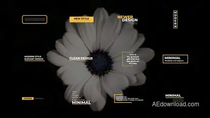 Minimal Titles 4.0 | AE Titles template preview