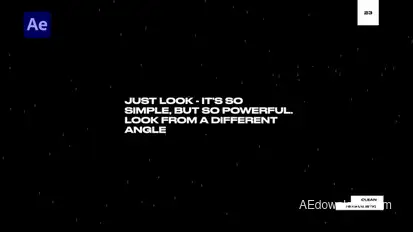 Minimal Titles Titles template preview